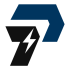 White and Black Modern Initial P Logo (2)